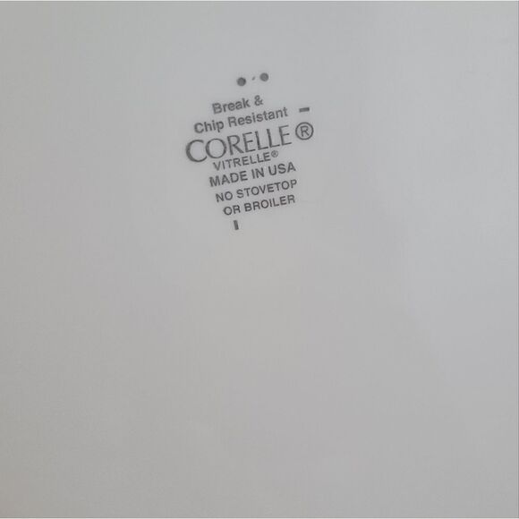 CorelleācountryĀ cottageāpatternā2āpcsādinnerāplateābyācorning - Picture 3 of 4